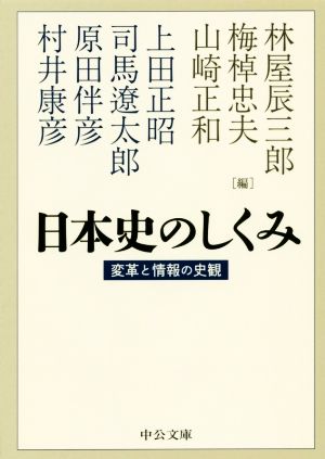 日本史のしくみ-変革と情報の史観 (中公文庫 は 19-4) 林屋 辰三郎 梅棹 忠夫; 山崎 正和