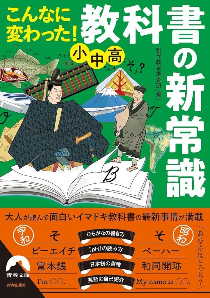 こんなに変わった! 小中高・教科書の新常識 (青春文庫 け 11) 現代教育調査班