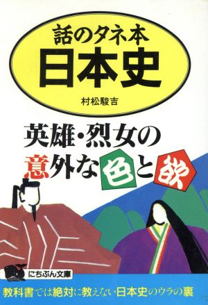 話のタネ本日本史: 英雄・烈女の意外な色と欲 (にちぶん文庫 C- 3) 村松 駿吉