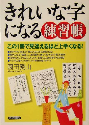 きれいな字になる練習帳 園田 愛山