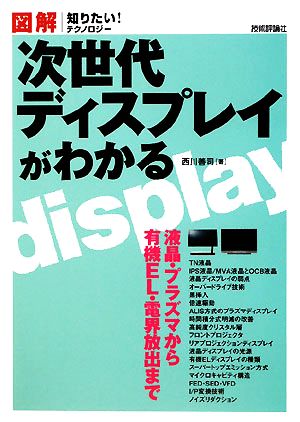 図解 次世代ディスプレイがわかる (知りたい!テクノロジー) 西川 善司; A5