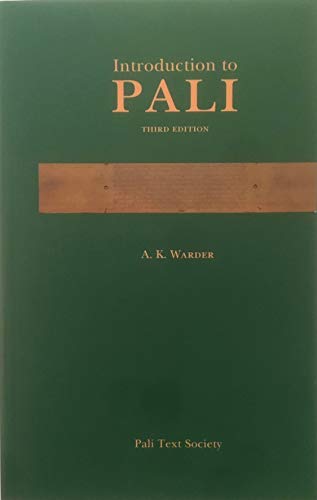 Introduction to Pali [Jun 01， 1991] Warder， A. K.