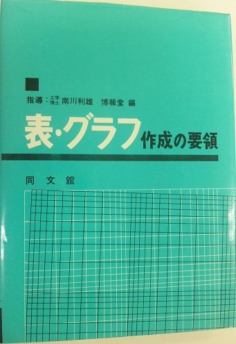 表・グラフ作成の要領 [Nov 01， 1982] 博報堂