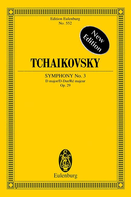 Symphony 3 Op.29d Majpolish Tschaikowsky， Peter I.