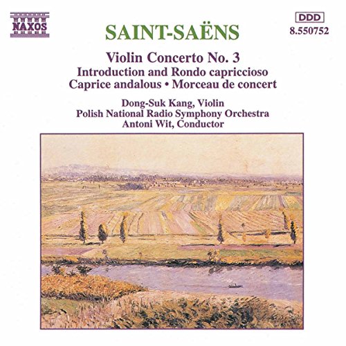 Violin Concerto 3 [CD] Camille Saint-Sans Antoni Wit; Katowice Radio Symphony Orchestra