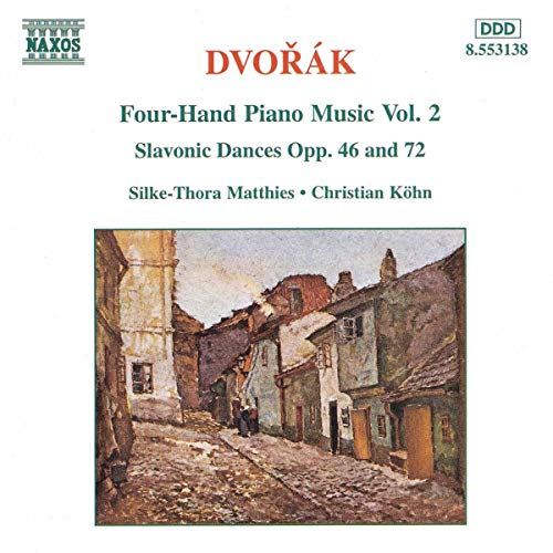 4-Hand Piano Music 2 [CD] Antonn Dvork Silke-Thora Matthies; Christian Khn