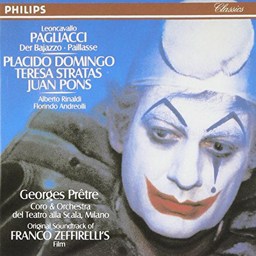 Leoncavallo: I Pagliacci [CD] Leoncavallo Domingo Stratas; Pretre