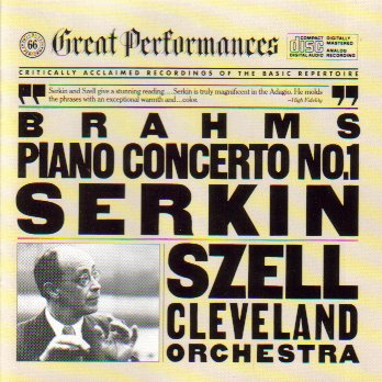 Ct Pno 1 [CD] Brahms， J.