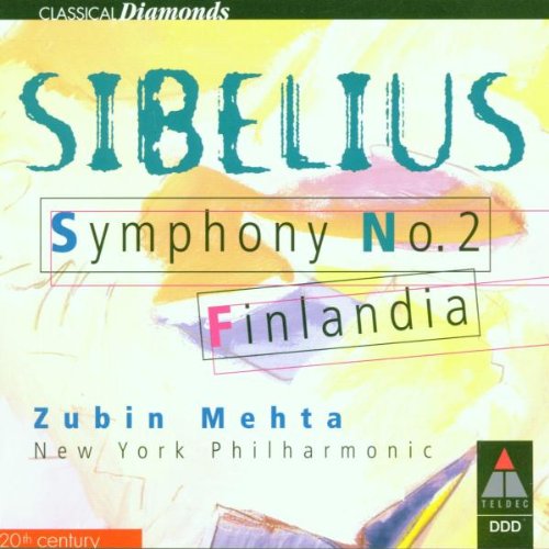 Sibelius:Symphony No.2.Finlandia [CD] Zubin Mehta