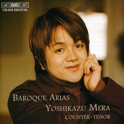 米良 美一「バロック・アリア集」 [CD] 米良美一（カウンター・テナー） Bach Collegium Japan; バッハ・コレギウム・ジャパン