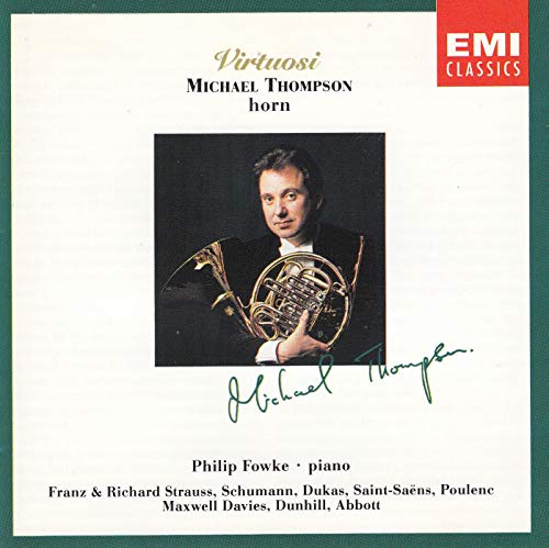 Virtuosi Michael Thompson(horn) [CD] Thompson & Fowki