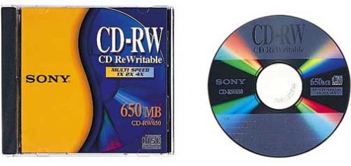 SONY CD-RW650 CD-RWメディア