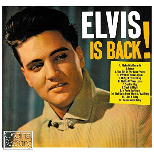 Elvis Is Back! [CD] Presley， Elvis