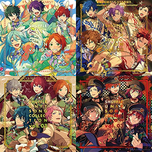 あんさんぶるスターズ！！ シャッフルユニットソングコレクション vol.03 [CD] Puffy☆Bunny，舞闘会，BLEND+，Flamb！