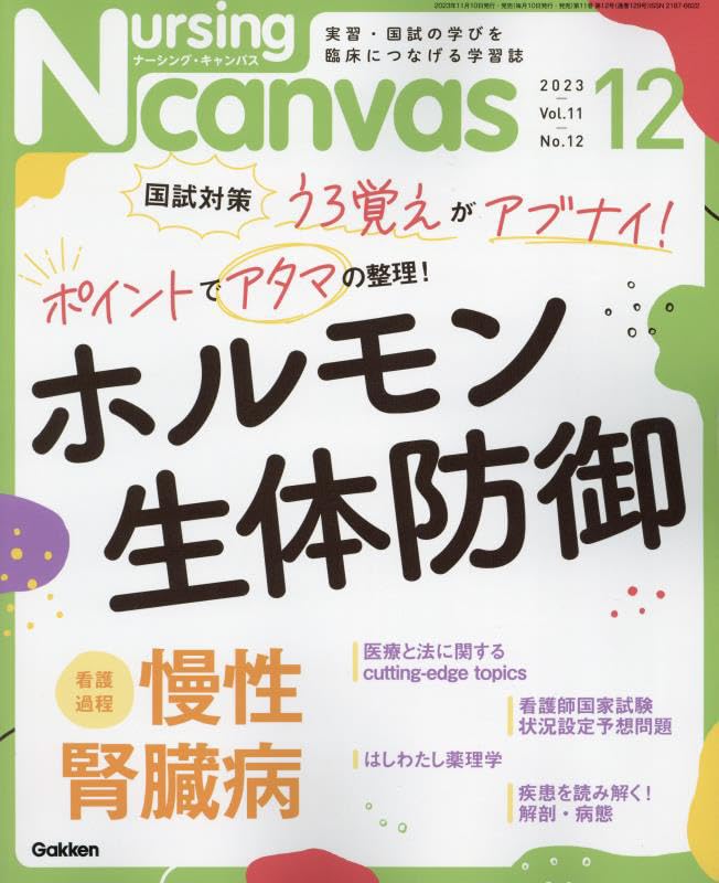 Nursing Canvas(ナーシングキャンバス) 2023年 12 月号 [雑誌] [Nov 10， 2023]