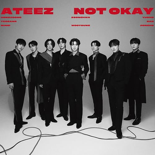 ATEEZ - NOT OKAY CD+Photobook Limited Edition Japan version CD (Limited B ver.)
