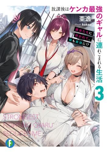 放課後は、ケンカ最強のギャルに連れこまれる生活 彼女たちに好かれて、僕も最強に! ライトノベル 1-3巻セット (KADOKAWA/角川書店) [文庫] 亜逸; kakao