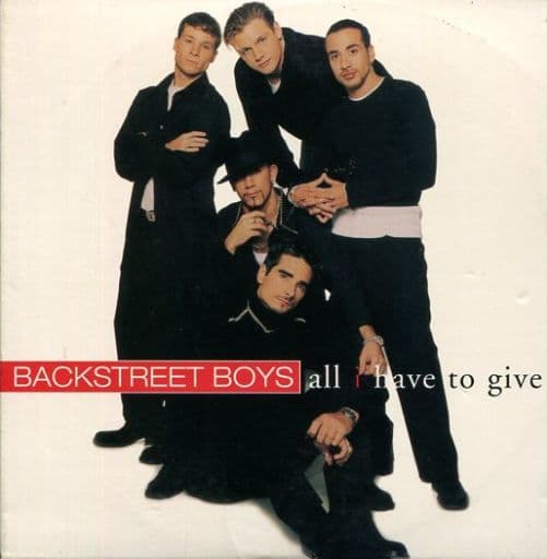 All I Have to Give [CD] Backstreet Boys