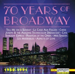 70 Years of Broadway 5 [CD] Various Artists
