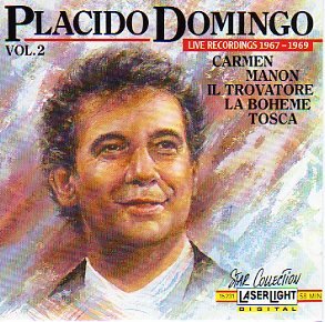 Live 1967-1969 2 / Carmen / La Boheme / Tosca [CD] Domingo、 Bizet、 Verdi、 Puccini; Massenet