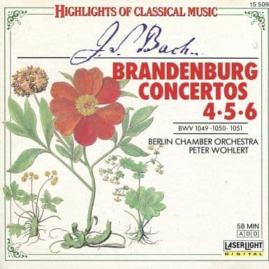 Brandenburg Concertos 4-6 [CD]