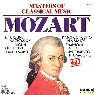 Masters of Classical Music 1: Mozart [CD]