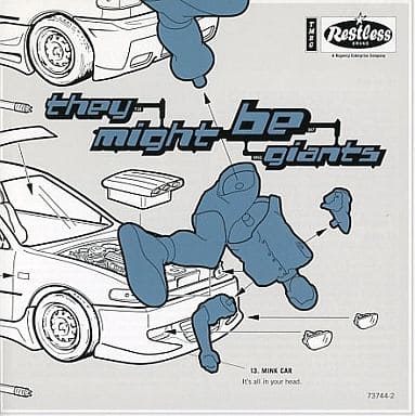 Mink Car [CD] They Might Be Giants