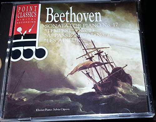L.van Beethoven ピアノ・ソナタ第23，17，26 [CD]