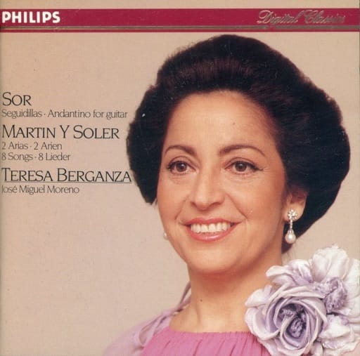 Seguidillas / Canzonette: Berganza(M-sop)， Moreno [CD]
