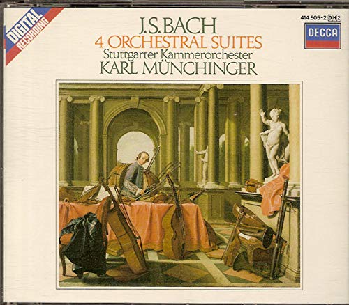 Bach: 4 Orchestral Suites [CD]