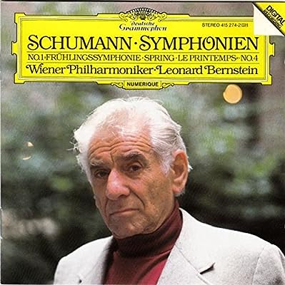 Symphonies 1 & 4 [CD] Schumann Bernstein; Vpo