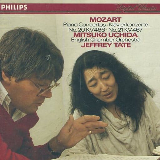 Piano Concerti 20 & 21 [CD] Wolfgang Amadeus Mozart Jeffrey Tate English Chamber Orchestra; Mitsuko 