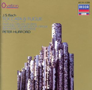 Organ Music / Toccata & Fugue [CD] Bach; Hurford