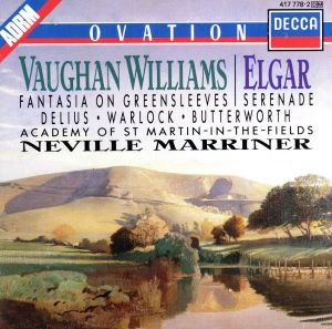 Vaughan [CD] Vaughan Williams Elgar Delius; Marriner