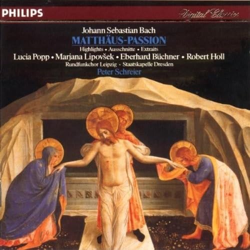 Bach: St.Matthew Passion [CD] Popp Lipovsek; Schreier