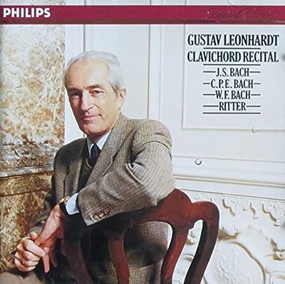 French Suite 2 / Fantasy & Fugue [CD] Bach; Leonhardt
