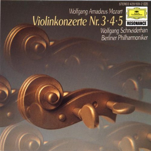 Violin Concertos 3，4 + 5 [CD] Mozart