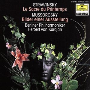 Pictures at an Exhibition / Rite of Spring (Stravi) [CD] Mussorgsky Stravinsky; Karajan
