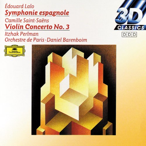 Symphonie Espagnole / Violin Concerto 3 (St-Saens) [CD] Lalo Saint-Saens Perlman; Barenboim