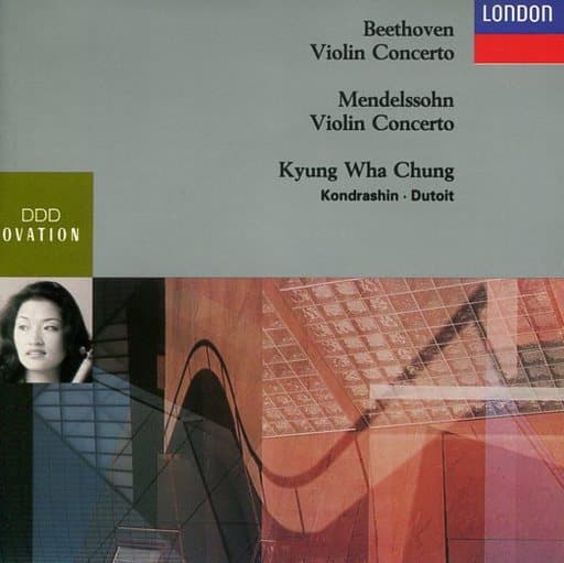 Beethoven， Mendelssohn: Violin Concerto [CD] Beethoven Kondrashin Wiener Philharmoniker Orchestra symphonique de Montreal; Kyung Wha Chung