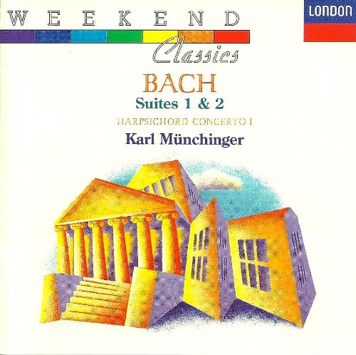 Suites 1 & 2 / Harpsichord Concerto 1 [CD] Bach; Munchinger