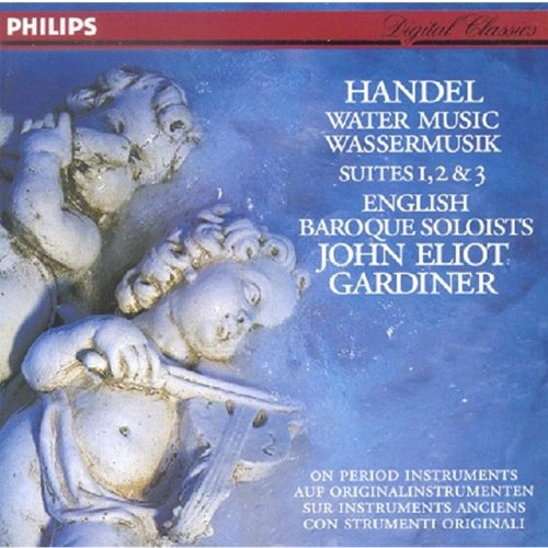 Handel: Water Music [CD] Handel Gardiner; Ebs