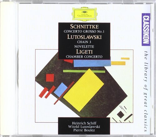 Schnittke;Concerto Grosso 1 [CD] Schiff; Coe
