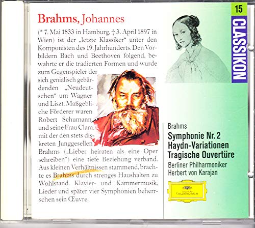 Brahms;Symphony No.2 [CD] Karajan; Berlin Philharmonic