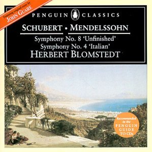 Schubert;Symphony No.8 [CD] Schubert Mendelssohn Guare， John; Blomstedt