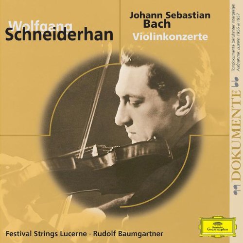 Violin Concertos: Schneiderhan(Vn) Baumgartner / Lucern Festival Strings [CD]