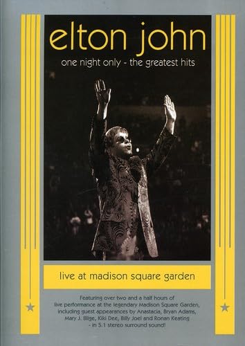 One Night Only: The Greatest Hits Live (Dol Dts) [DVD] John，Elton