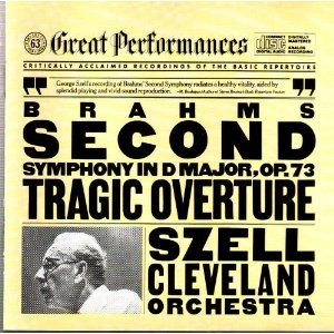 Symphony 2 / Tragic Overture [CD] Brahms Szell; Cleveland Orchestra