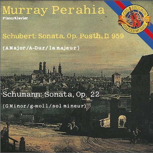 Sonata in a Major / Sonata in G Minor (Schumann) [CD] Schubert Schumann; Perahia， Murray