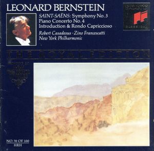 Symphony 3 ” Organ ” / Piano Concerto 4 [CD] Saint-Saens Bernstein; Nyp